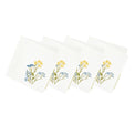 DTOC Lenox Wildflowers Border Napkins, Set of 4, 19x19