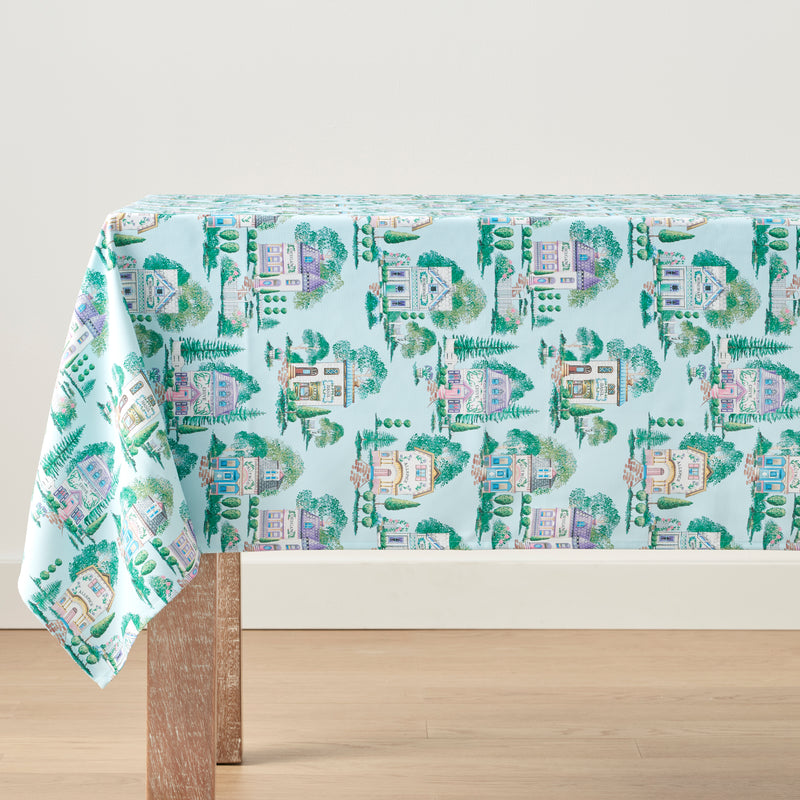 DTOC Lenox Spice Village Allover Tablecloth, 60x120