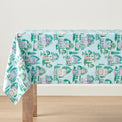 DTOC Lenox Spice Village Allover Tablecloth, 60x120