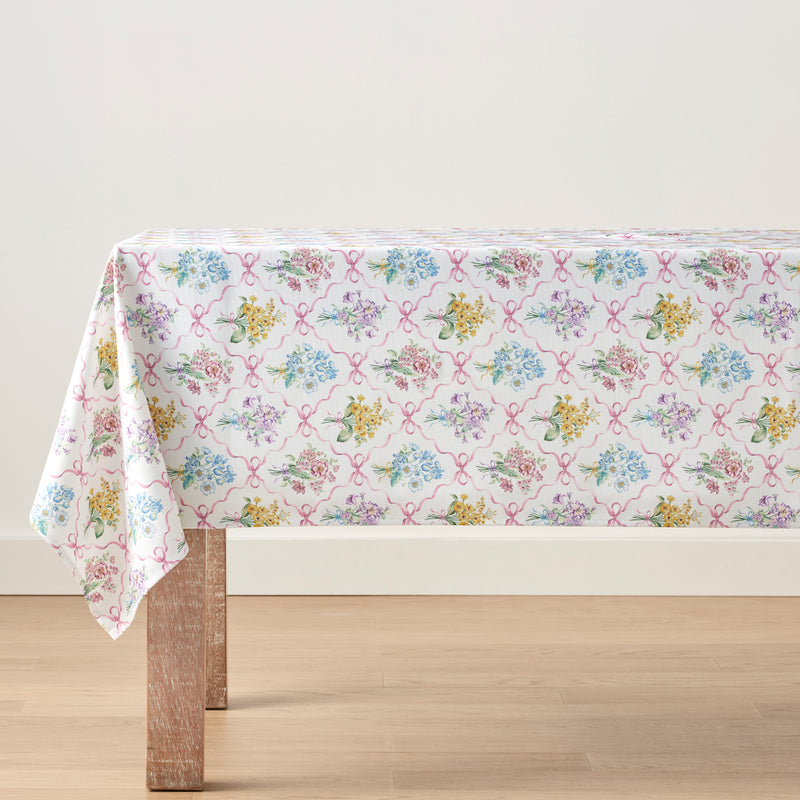 DTOC Lenox Bouquet Ribbon Tablecloth, 60x84