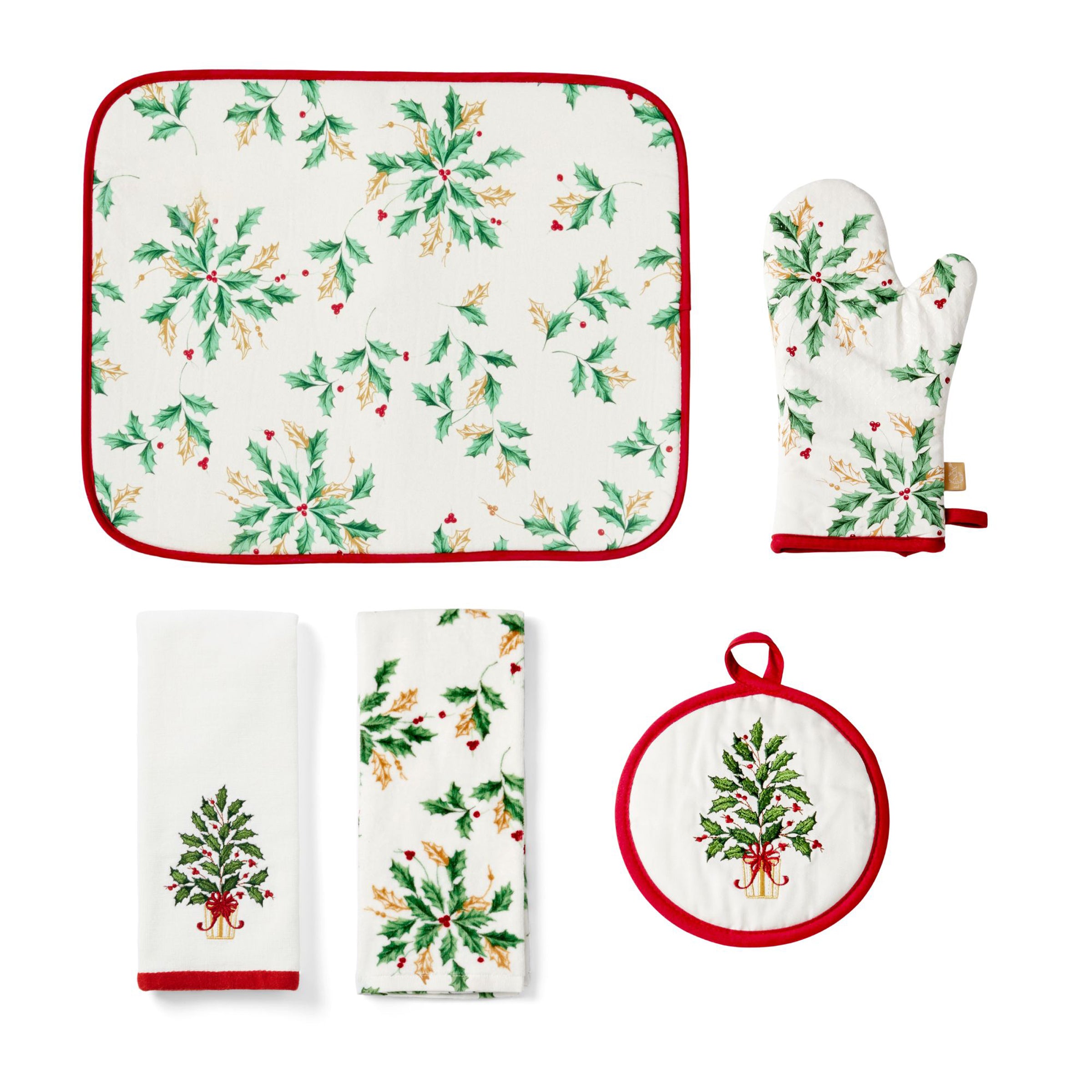 Holiday 5‑Piece Kitchen Gift Set – Lenox Corporation