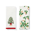 DTOC Lenox Holiday Tree Kitchen Towels, Set of 2, 18x28