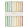 DTOC Pastel Striped Table Candles