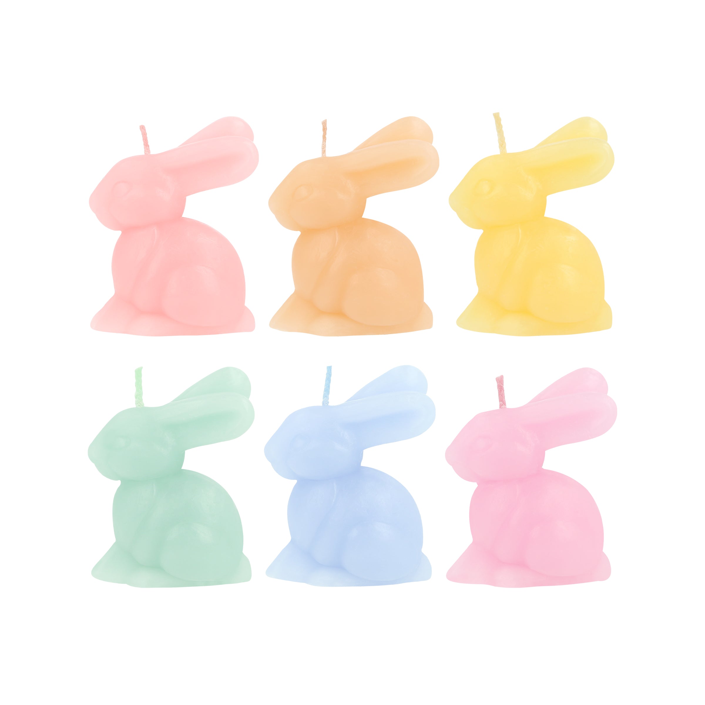 Mini Rainbow Bunny Candles, Set of 6 – Lenox Corporation