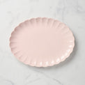 French Perle Scallop Blush Serving Platter
