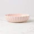 French Perle Scallop Blush Serving Bowl