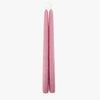 Dripless Vintage Rose 12" Taper Candles, Set of 2
