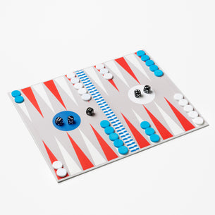 The Art of Backgammon Board Game