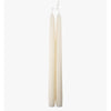 Dripless White 12" Taper Candles, Set of 2