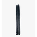 Dripless Black 12" Taper Candles, Set of 2