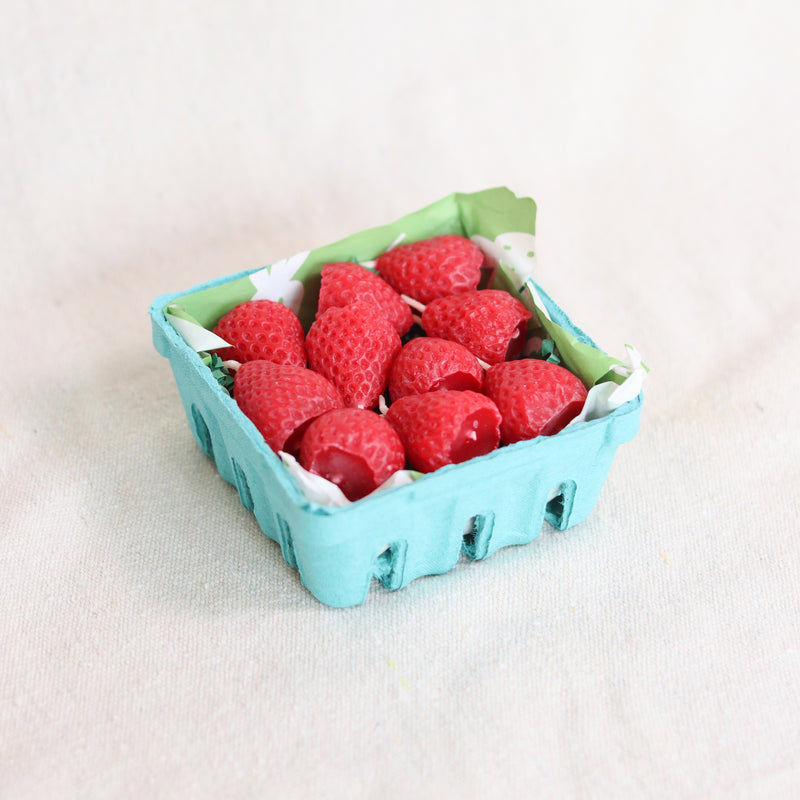 Strawberry Birthday Candles