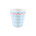 DTOC Gingham Reusable Cups S/6