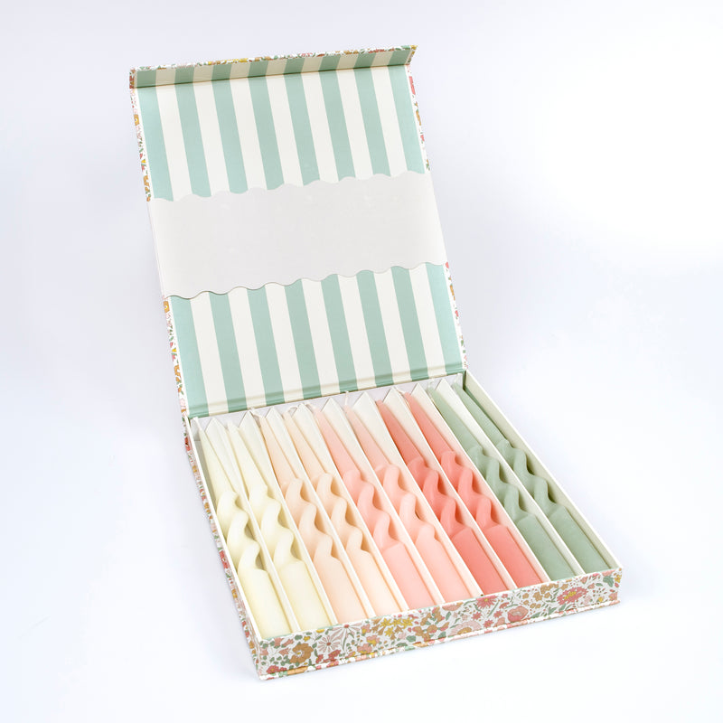 Meri Meri x Liberty Wharfedale Candle Gift Box- Pack of 10