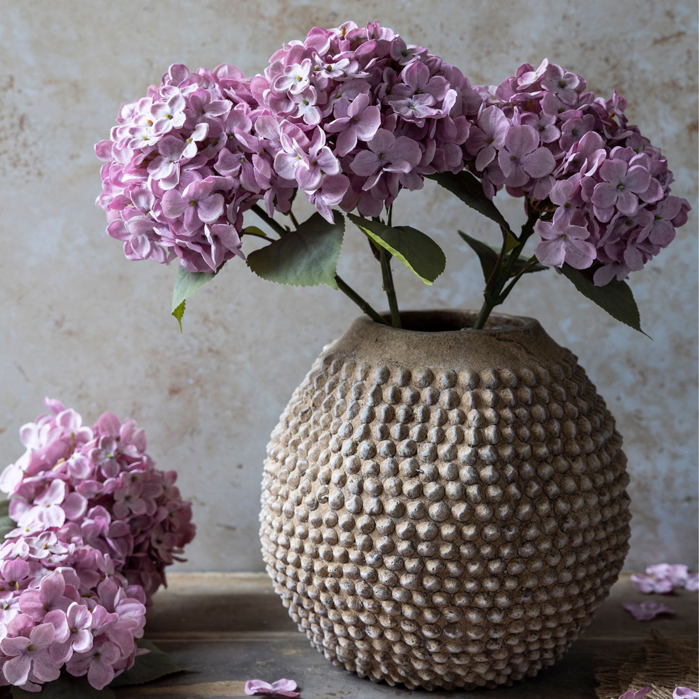 清朝花瓶　M921 Artificial Lilac Hydrangea Stem – Lenox Corporation