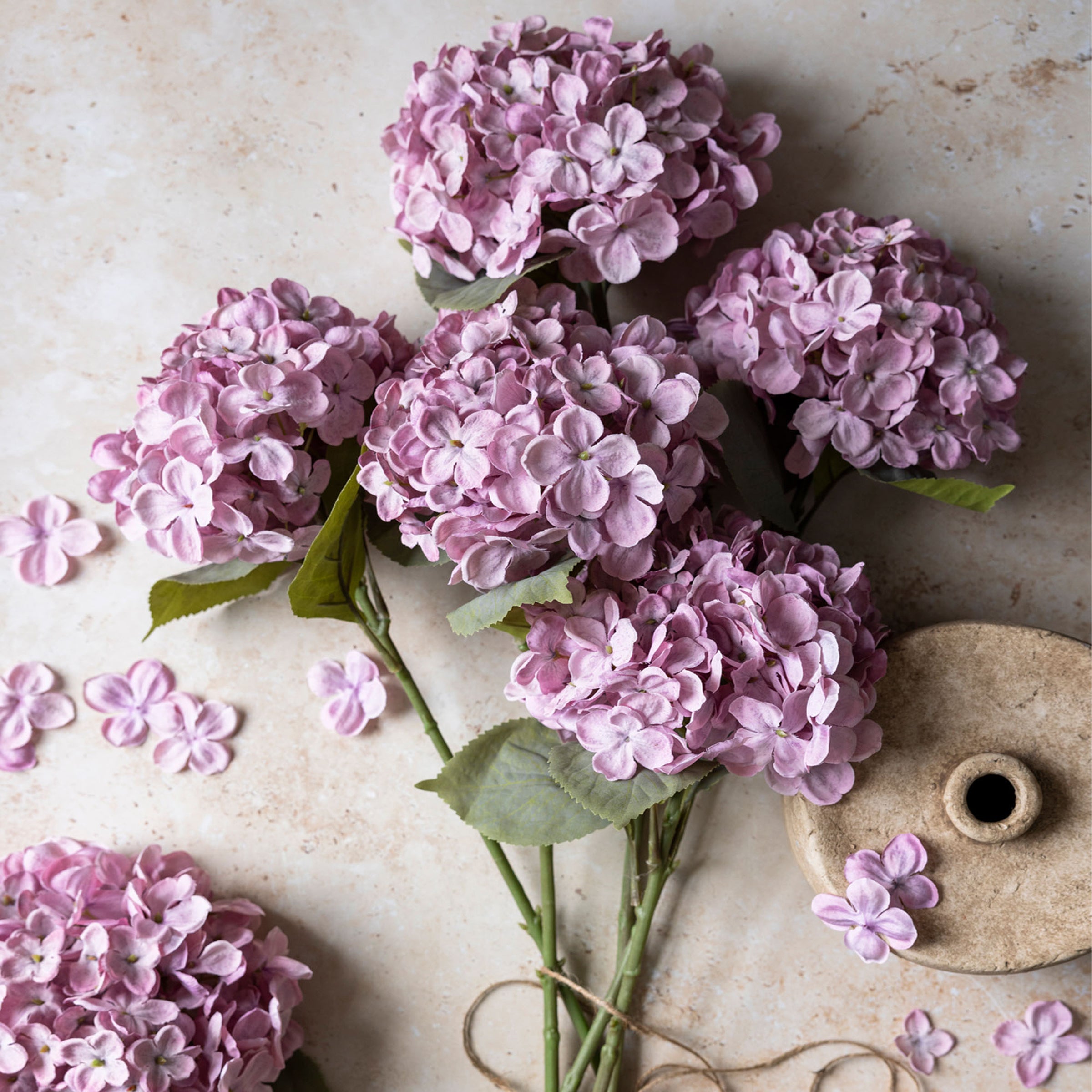 Artificial Lilac Hydrangea Stem – Lenox Corporation