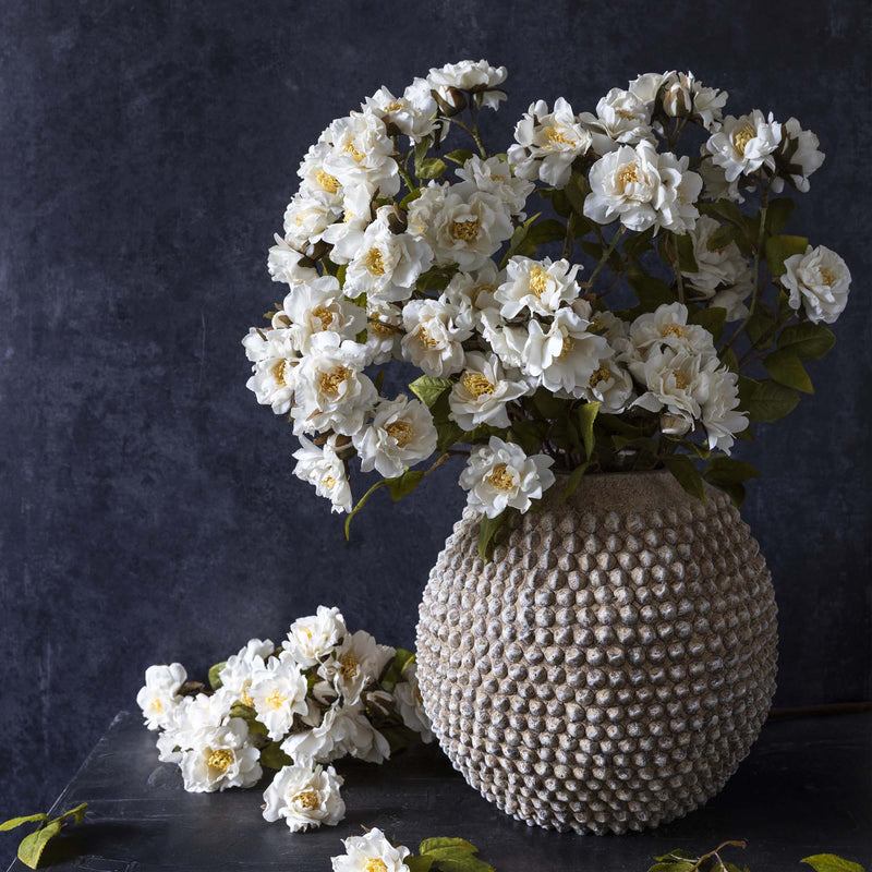 Artificial Cream Rose Spray