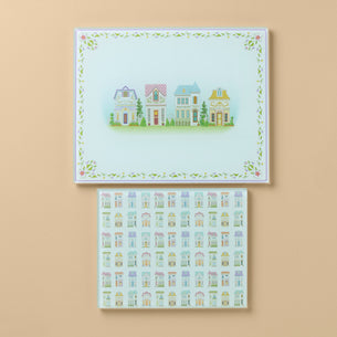 Lenox Spice Village Glass Prep Boards, Set of 2