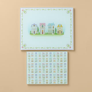 Lenox Spice Village Glass Prep Boards, Set of 2
