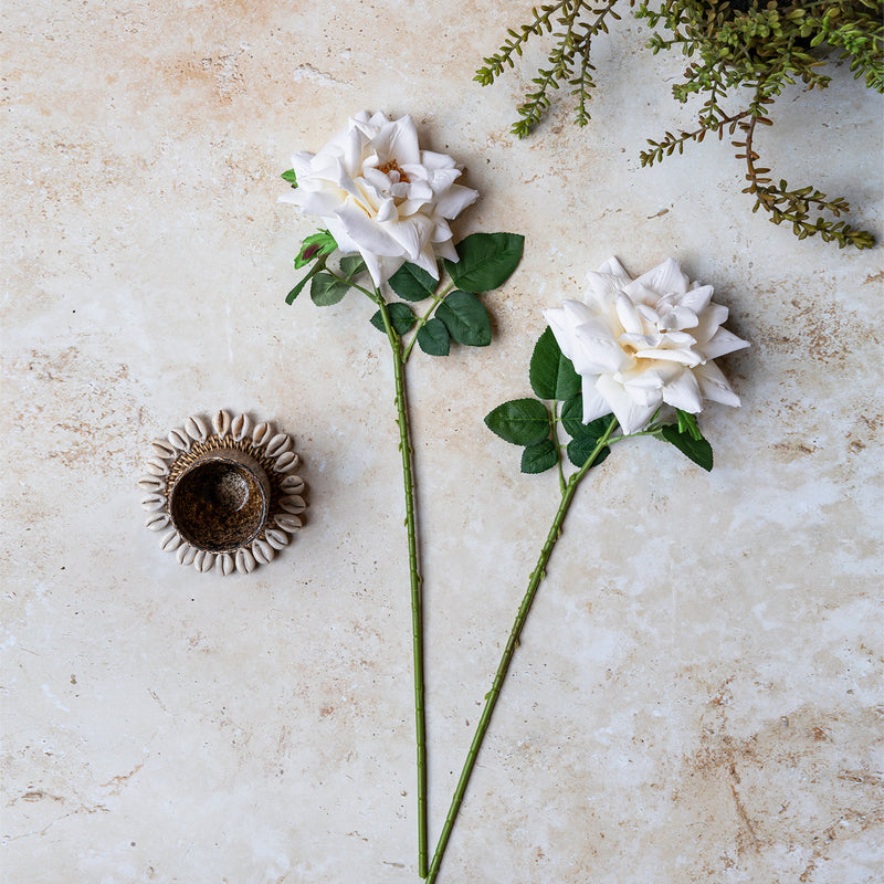 Artificial Winter Rose Stem