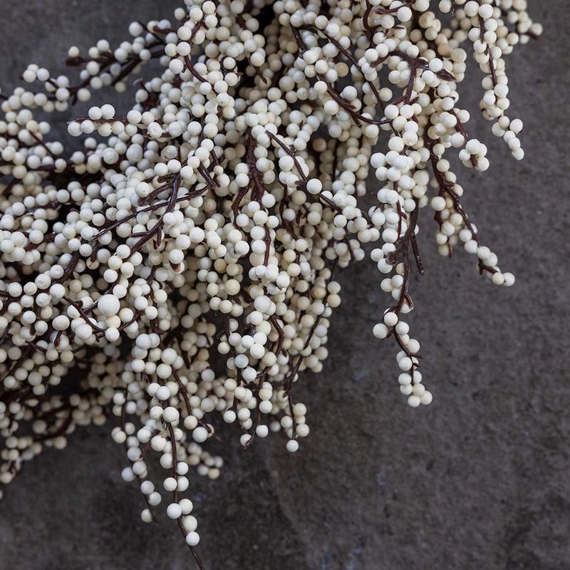 Artificial Snowberry Wreath
