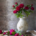 Artificial Real Touch Ruby Peony Stem