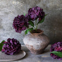 Artificial Real Touch Crimson Hydrangea Stem