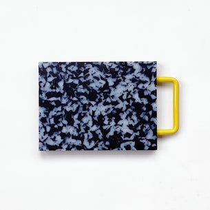 Small Black/White Cutting Board with Handle