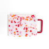 Small Red/White Cutting Board with Handle