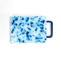 Small Blue/White Cutting Board with Handle