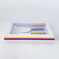Red/Yellow/Blue Cheese Knives