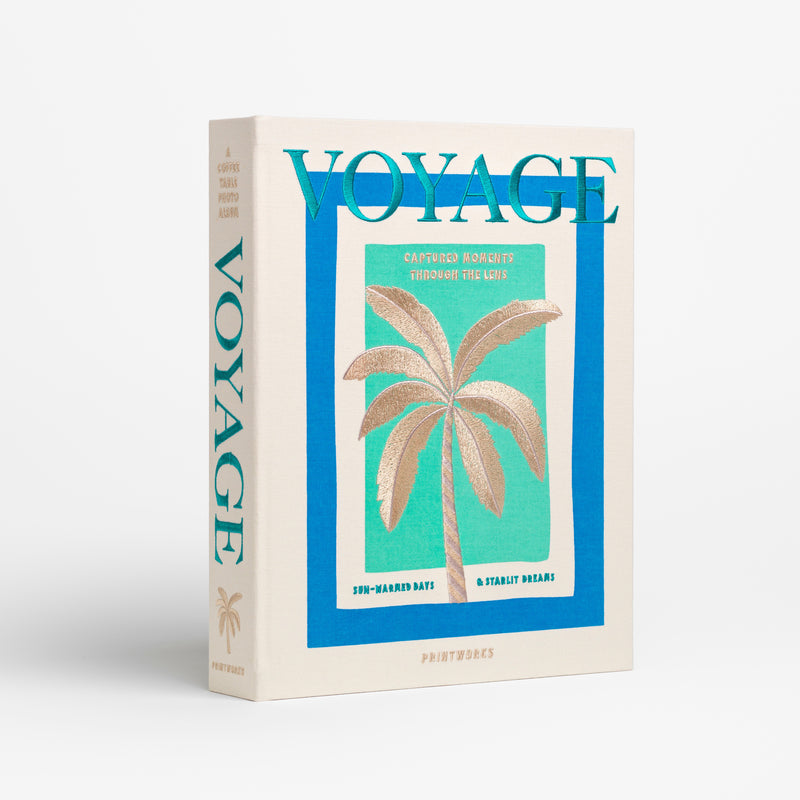 Embroidered Photo Album - Voyage