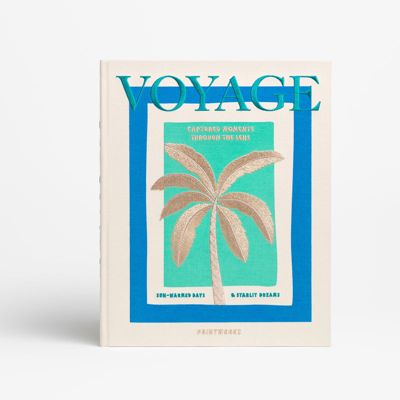 Embroidered Photo Album - Voyage