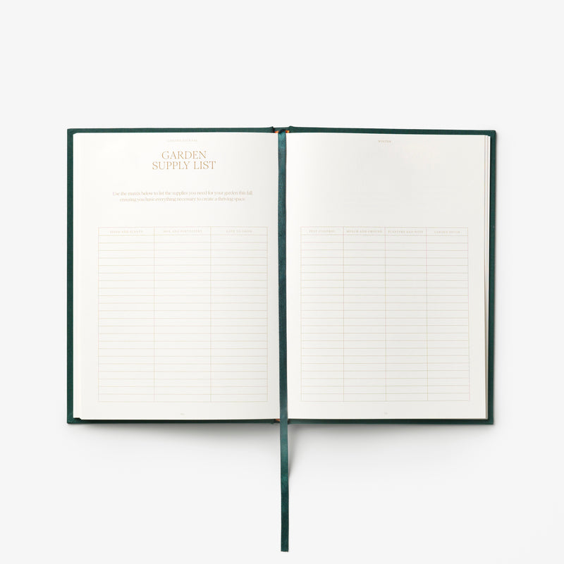 The Secret Garden - Garden Journal