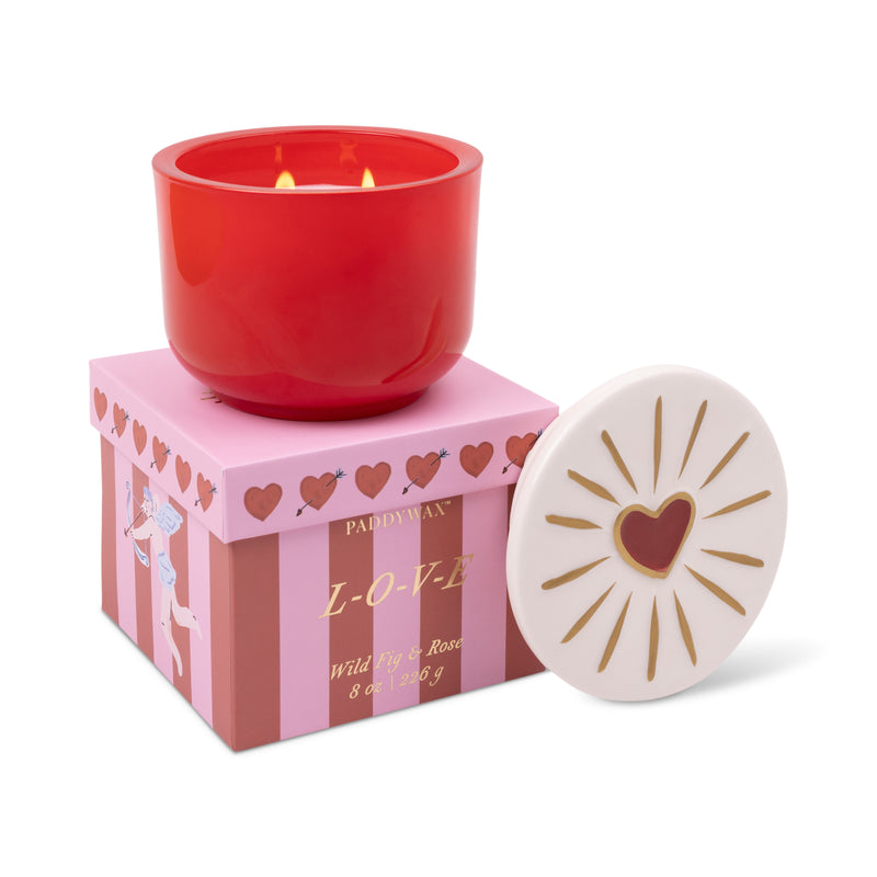 Charmed Love Wild Fig & Rose 8oz Candle