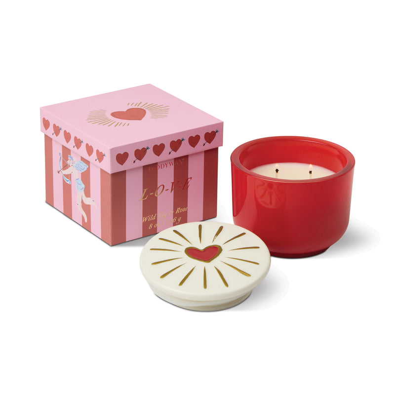 Charmed Love Wild Fig & Rose 8oz Candle