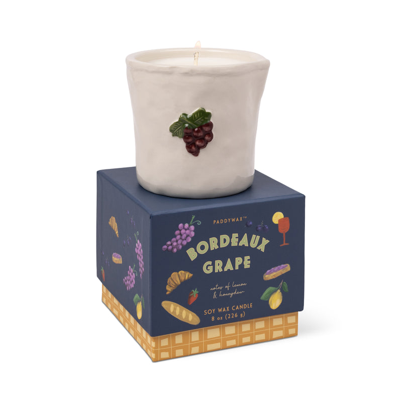 Bistro Bordeaux Grape 8oz Candle