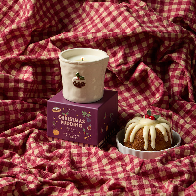 Bistro Christmas Pudding 8oz Candle