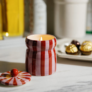 Holiday Cabana Pink Peppermint 6.5-oz Candle