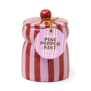 Holiday Cabana Pink Peppermint 6.5-oz Candle