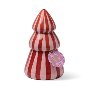 Christmas Tree Cabana Pink Peppermint 9oz Candle