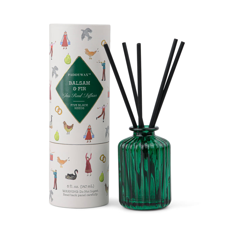 Twelve Days of Christmas Balsam & Fir 5oz Reed Diffuser
