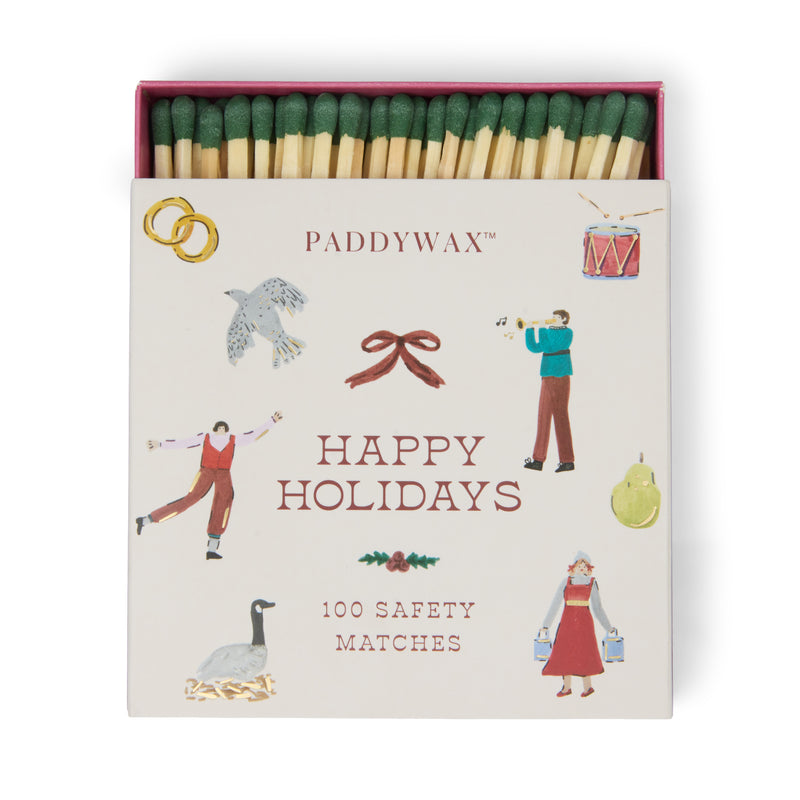 Twelve Days of Christmas 100-Count Boxed Matches