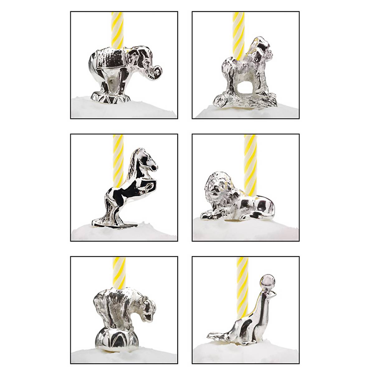 Let's Celebrate 6-Piece Circus Candle Set – Lenox Corporation