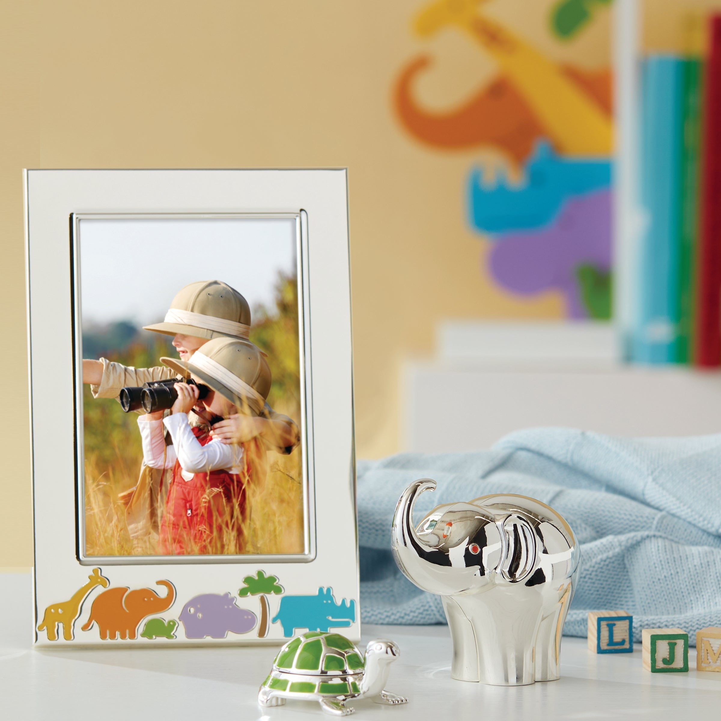 Jungle Parade Silverplate 4x6 Photo Frame – Lenox Corporation