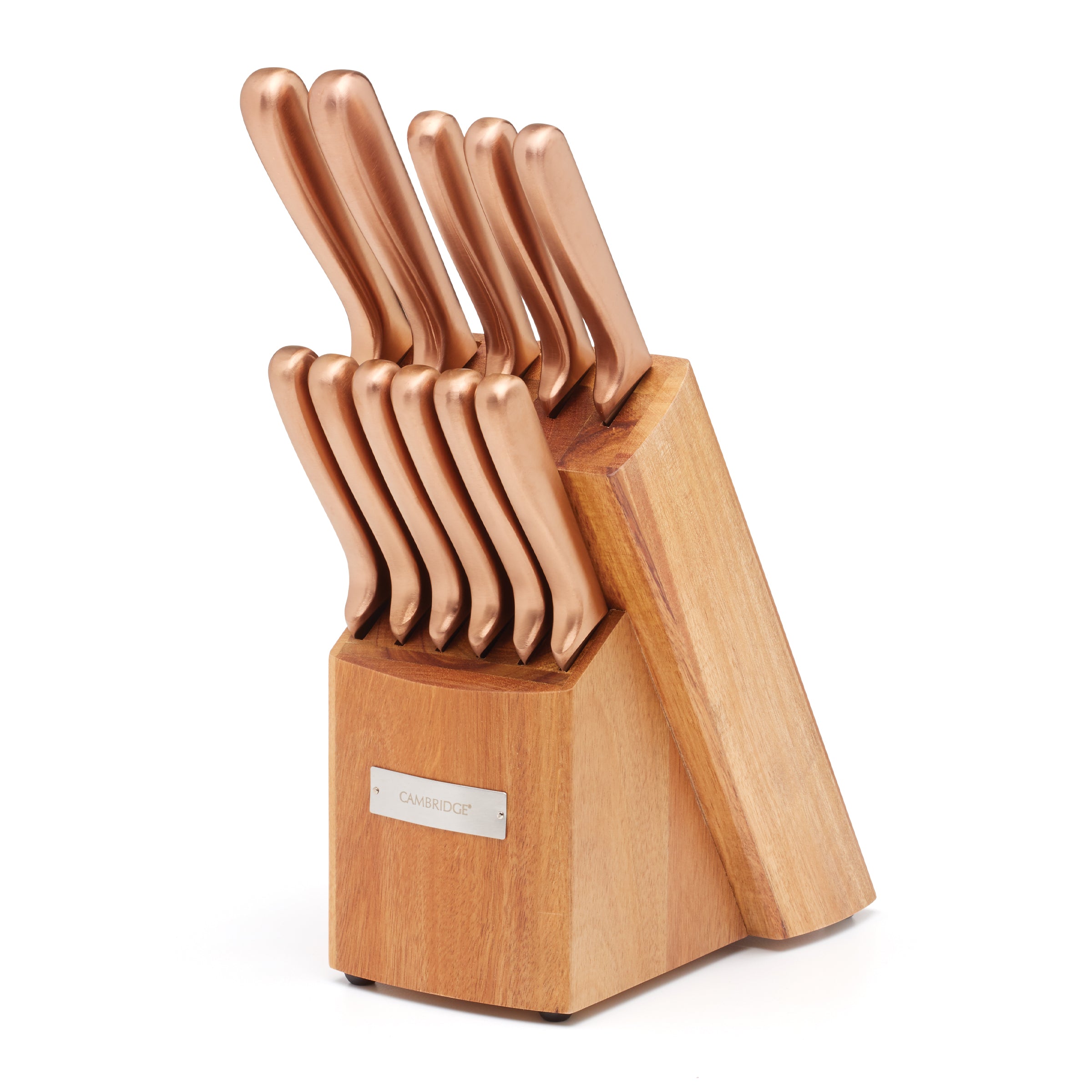 Copper 12-Piece Cutlery Block Set – Lenox Corporation