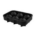 6-Sphere Black Silicone Ice Mold