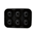 6-Sphere Black Silicone Ice Mold