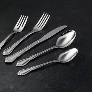 True Rose Everyday Flatware Dinner Knives, Set Of 4