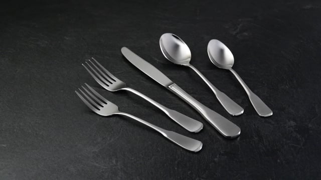 Colonial Boston 20 Piece Everyday Flatware Set, Service For 4