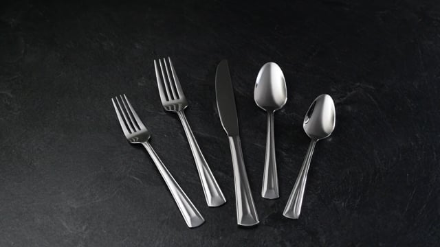 Cella 42 Piece Everyday Flatware Set, Service For 8